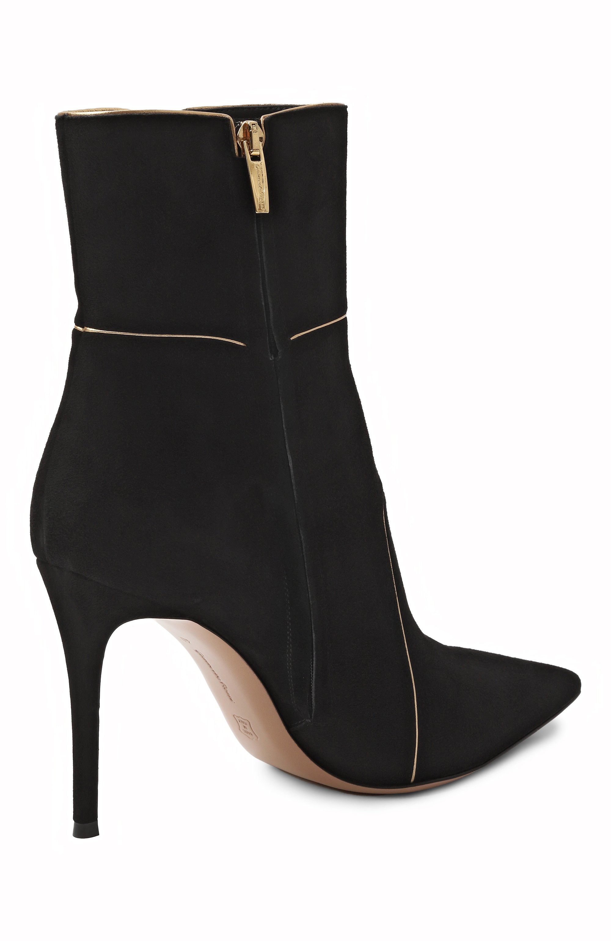 Замшевые ботильоны clarice 95 GIANVITO ROSSI, арт. G72993.95RIC.CNKNEME, фото 5