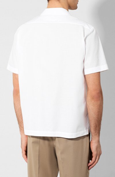 Хлопковая рубашка BERLUTI, арт. R17HCS26-011, фото 4