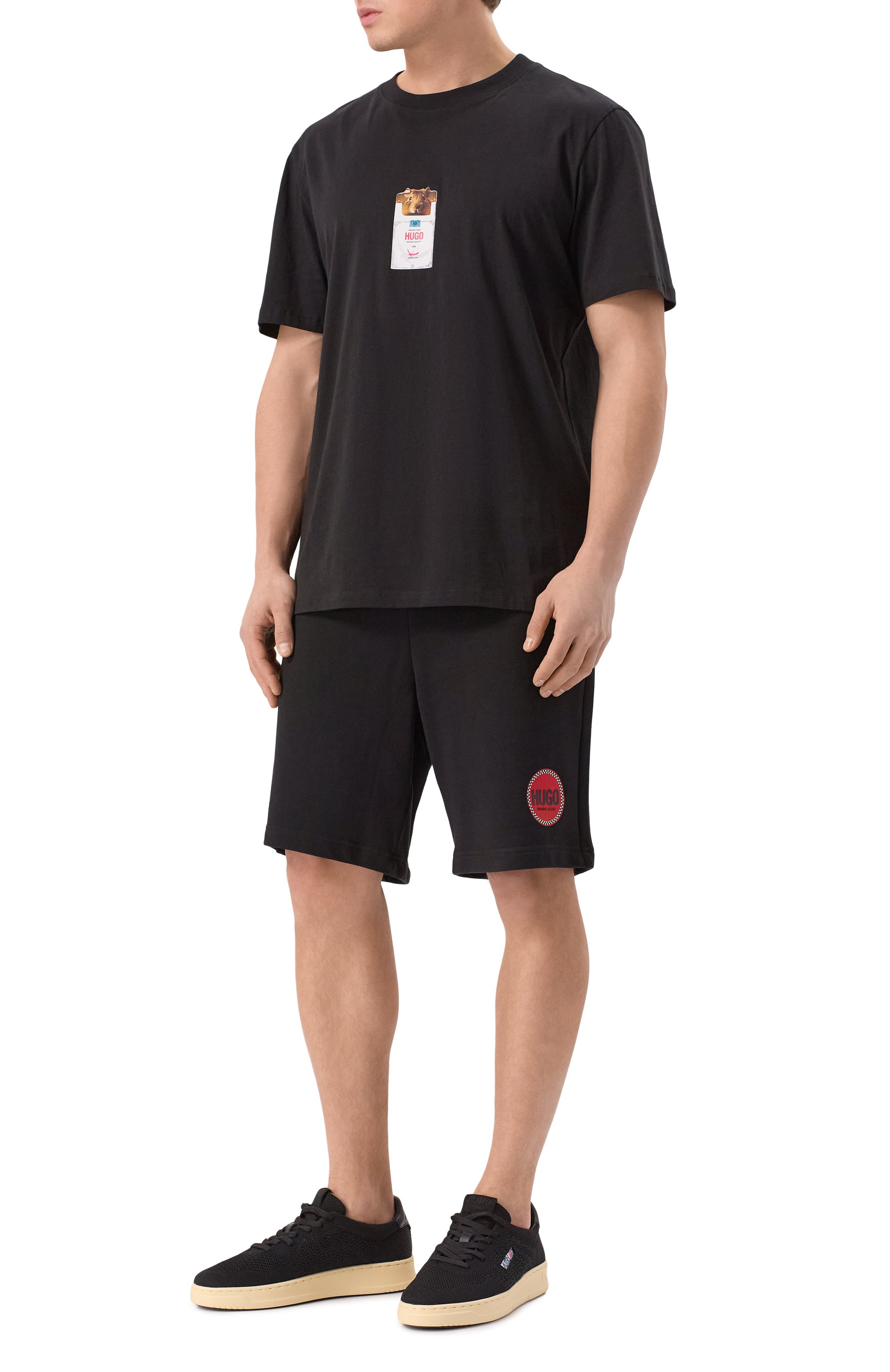Хлопковая футболка HUGO, арт. 50530683, фото 2
