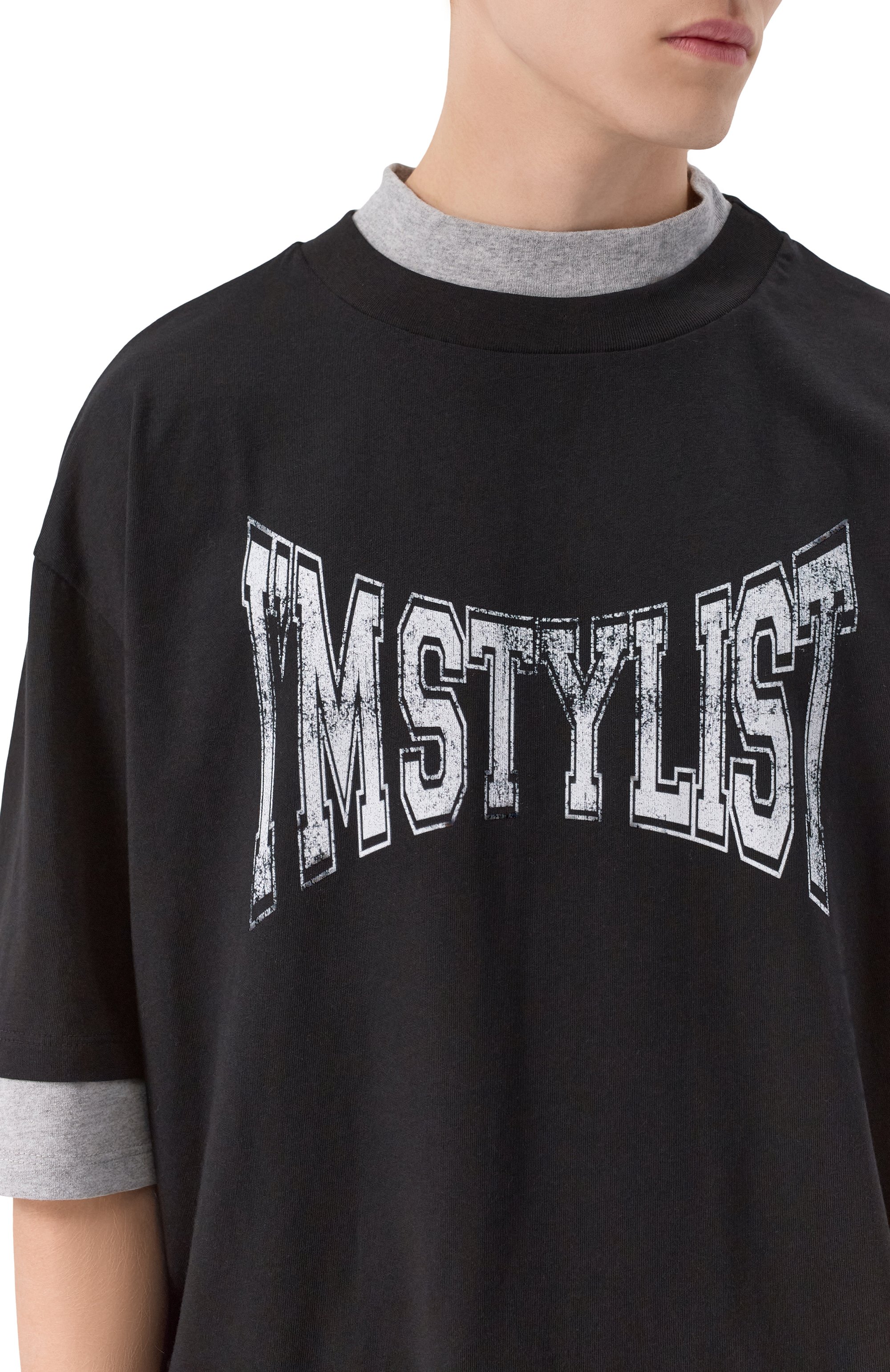 Хлопковая футболка DIEGO VENTURINO, арт. DVTS0-DBL-TSTY, фото 5