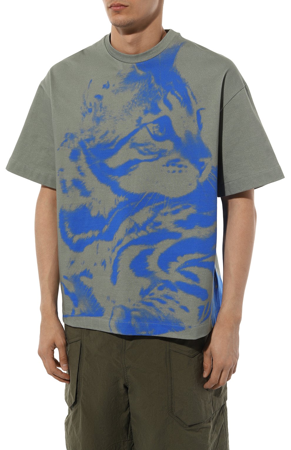 Хлопковая футболка JIL SANDER, арт. J21GC0155/J20176, фото 3