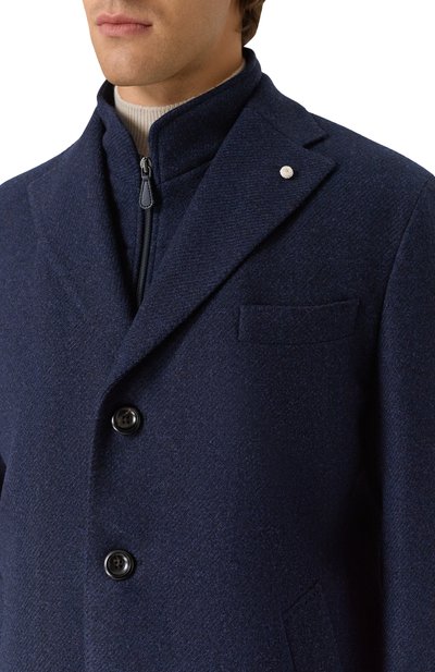 Шерстяное пальто L.B.M. 1911, арт. 7190/57537, фото 5