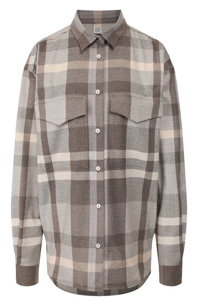 Женская рубашка TOTEME, арт. N0VELLA FLANELL 194-745-701