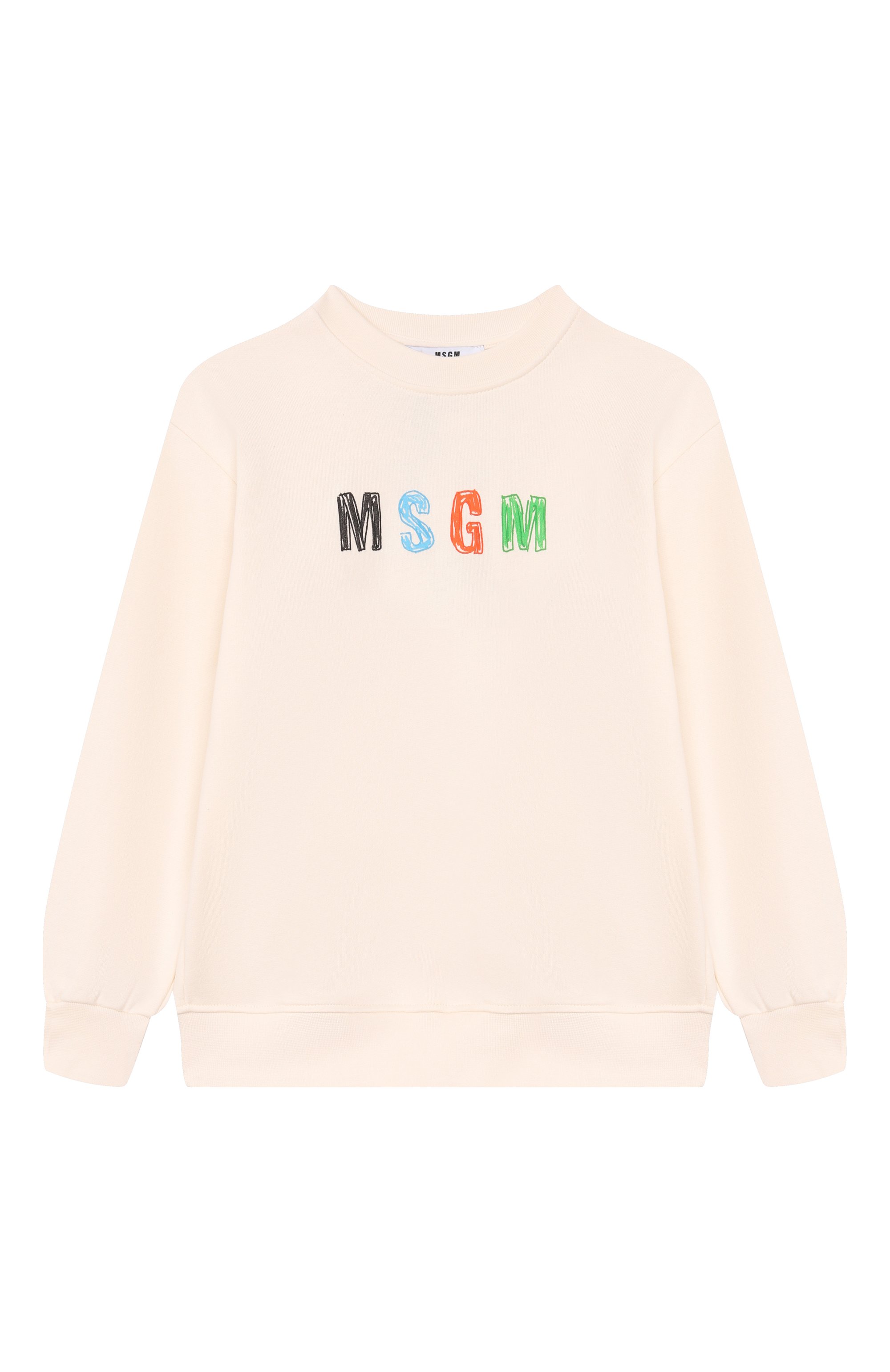 Хлопковый свитшот MSGM KIDS, арт. S6MSJBSW237, фото 1