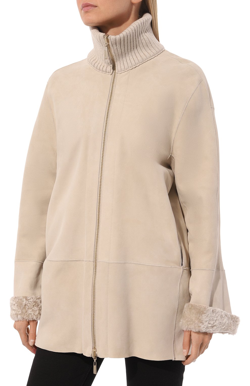 Двусторонняя дубленка из овчины LORENA ANTONIAZZI, арт. A2238CP28A/483, фото 3