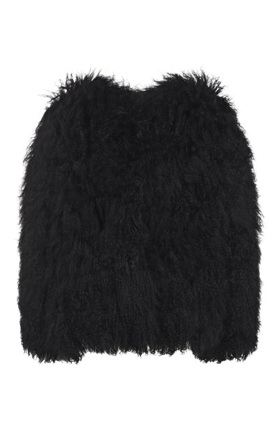 Женская шуба из ламы SASHA KIM, арт. SK-00001740