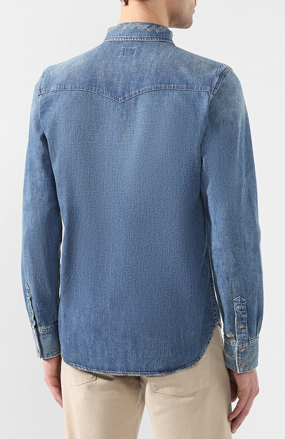 Джинсовая рубашка CITIZENS OF HUMANITY, арт. M9003D-710, фото 4