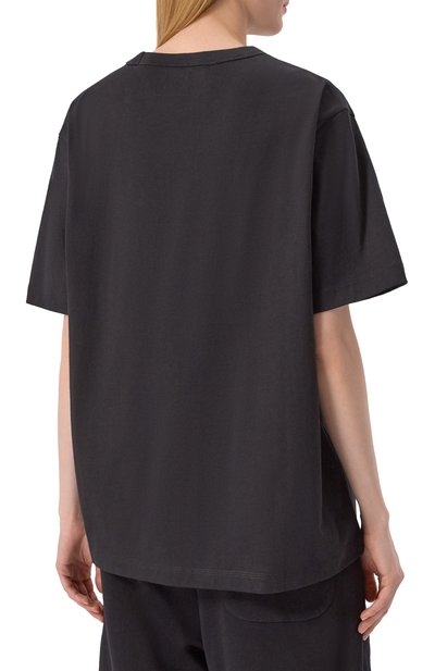 Хлопковая футболка AECA WHITE, арт. AWCMSSBDTTSST010C0.BLACK (XL), фото 4