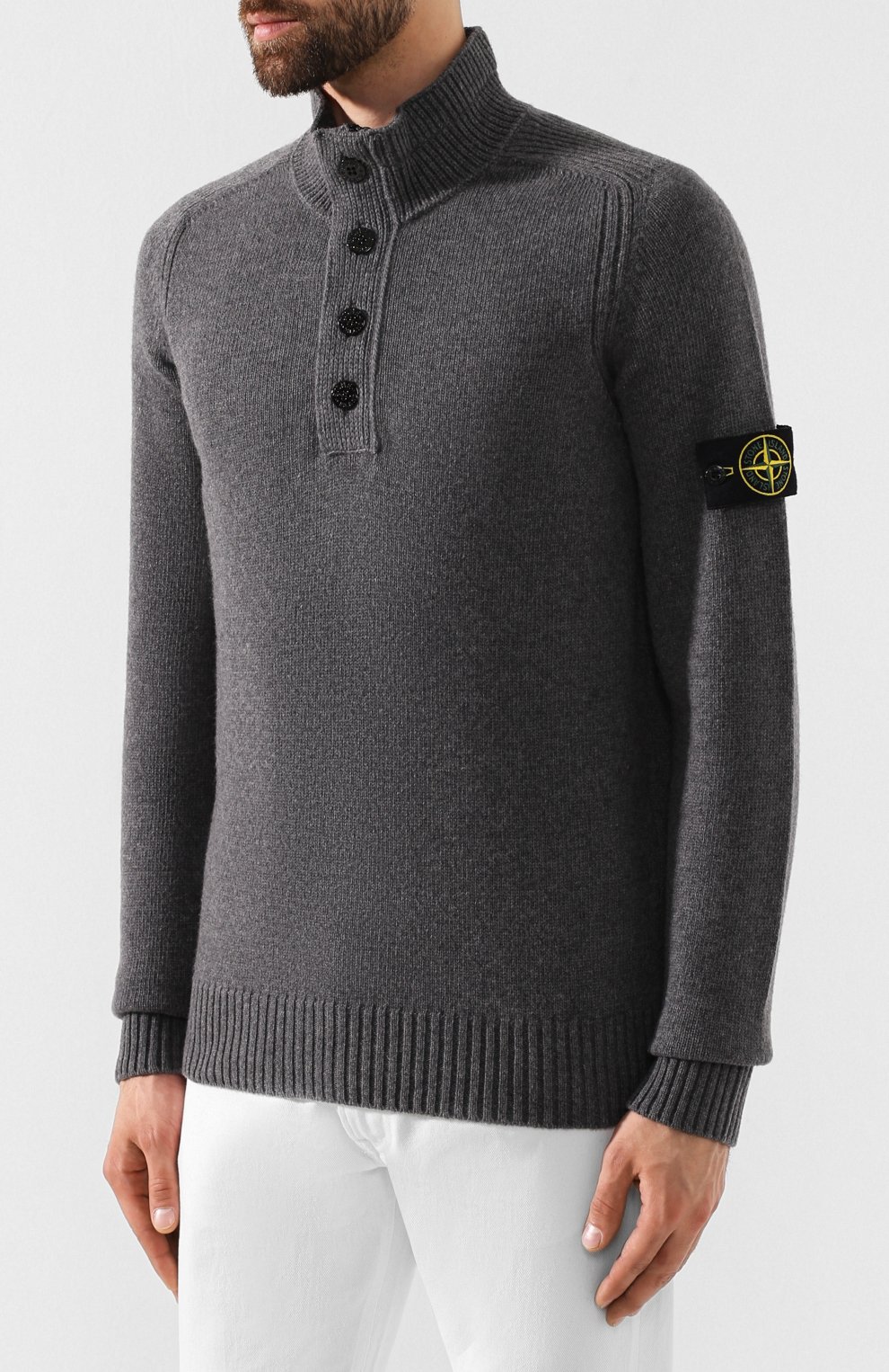 Шерстяной свитер STONE ISLAND, арт. 7115532A3, фото 3