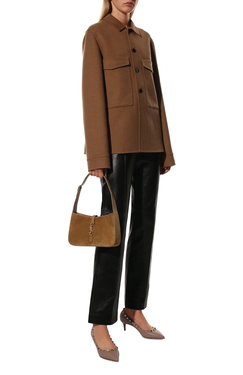 Кожаные туфли rockstud VALENTINO, арт. VW2S0V22/VCE, фото 2