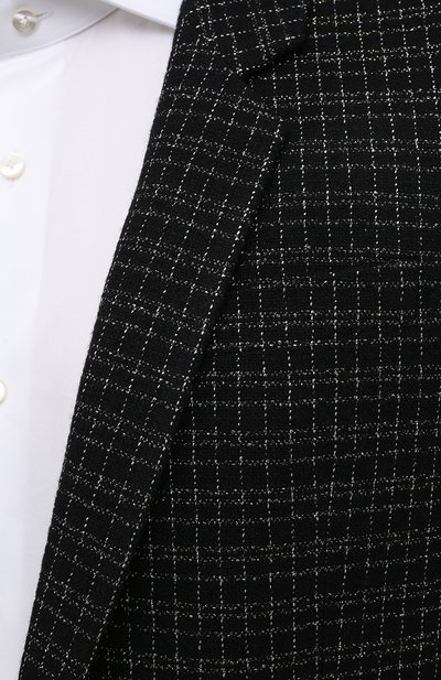 Пиджак из шерсти и вискозы SAINT LAURENT, арт. 644409/Y1C81, фото 5