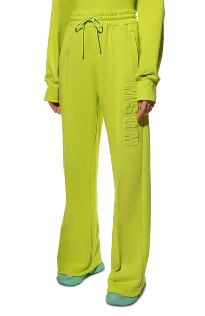 Хлопковые брюки MSGM, арт. 3241MDP66 227299, фото 3