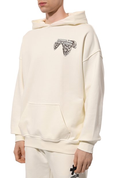 Хлопковое худи COMME DES FUCKDOWN, арт. CFABM01335, фото 3