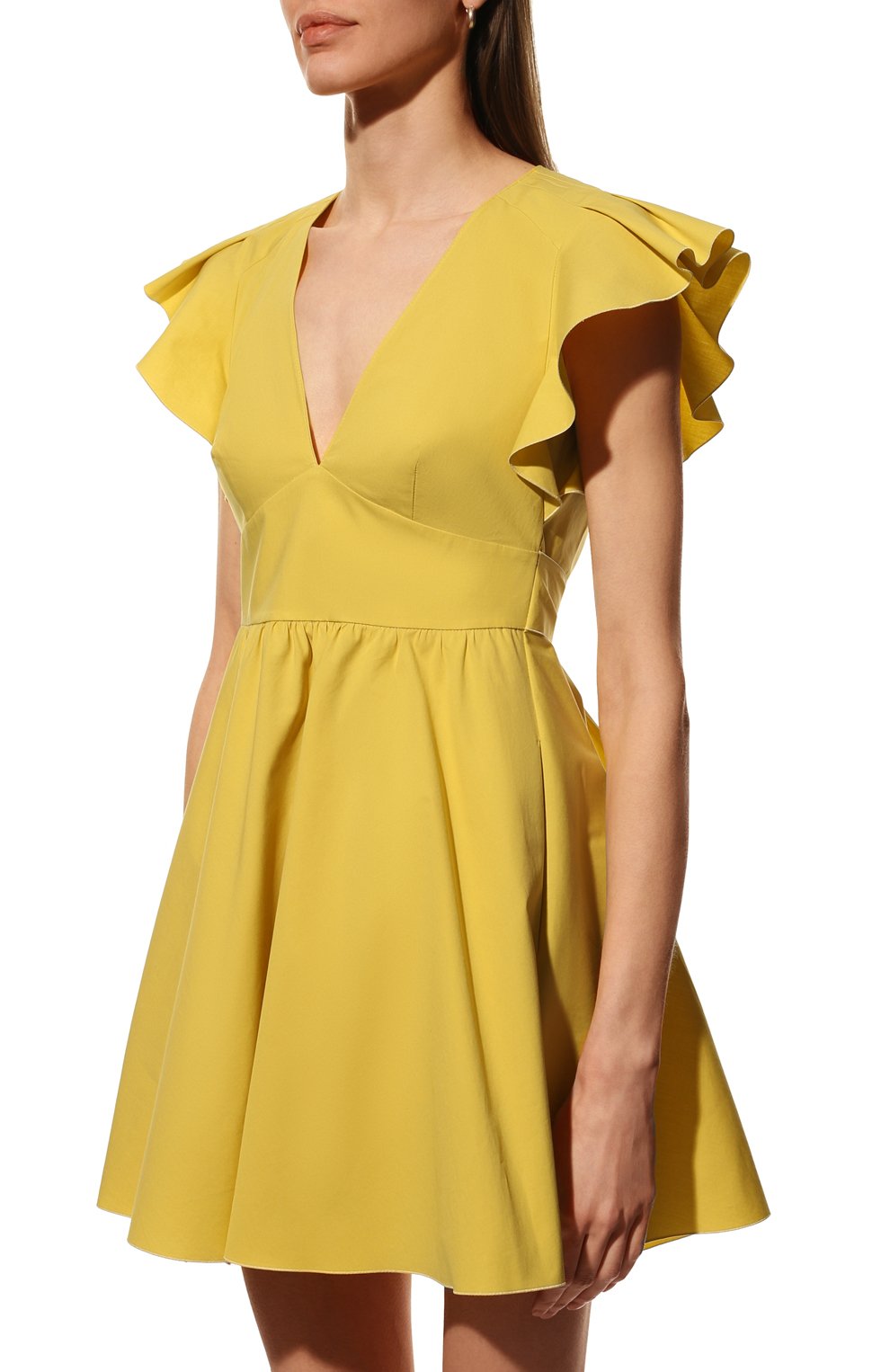 Хлопковое платье REDVALENTINO, арт. XR0VAEF0/0VU, фото 3