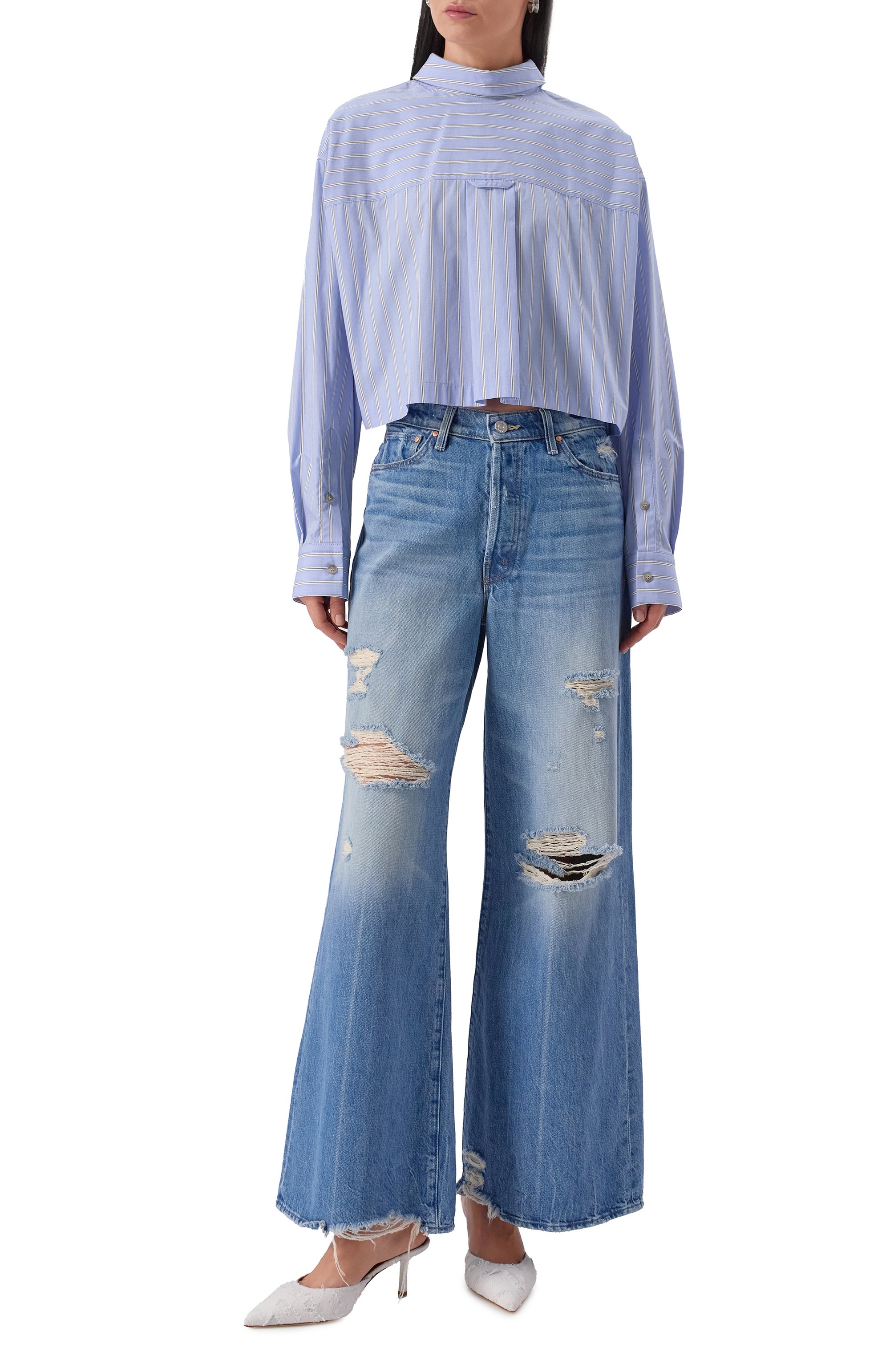 Джинсы the ditcher roller sneak MOTHER, арт. 10395-1085/B, фото 2