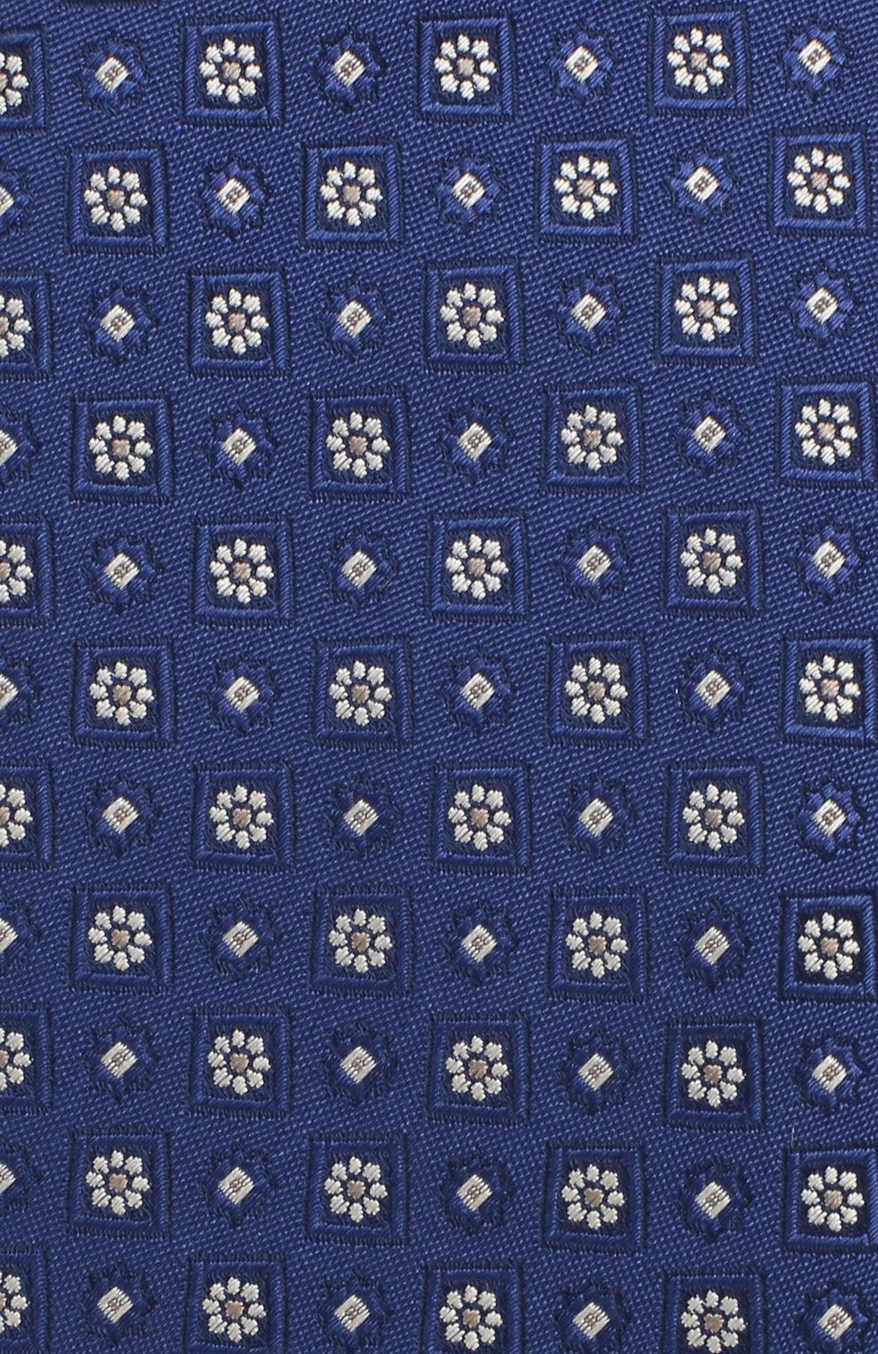 Шелковый галстук CANALI темно-синего цвета по цене 13250 руб., арт. 18/HJ02142, фото 3 Шелковый галстук CANALI, арт. 18/HJ02142, фото 3