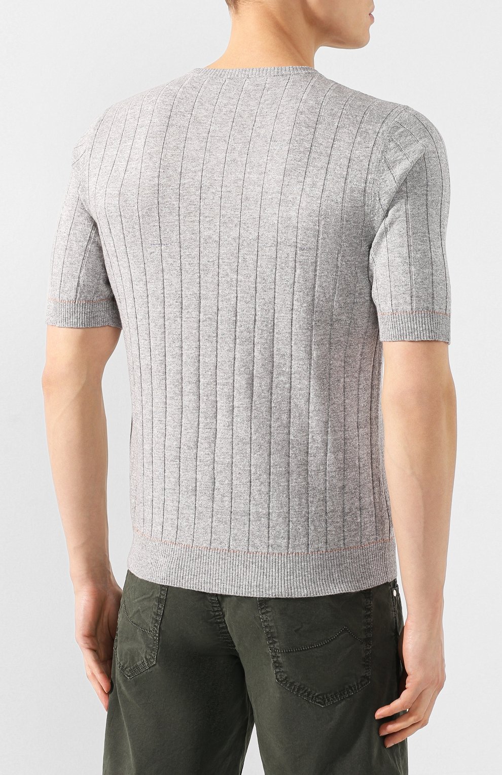 Джемпер из смеси льна и хлопка ELEVENTY PLATINUM, арт. A76MAGA20 MAG0A031, фото 4