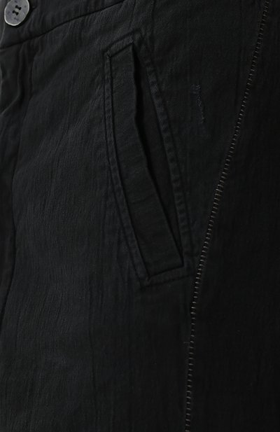 Брюки прямого кроя из смеси хлопка и льна с заниженной линией шага 10SEI0OTTO, арт. 3229TD, фото 5