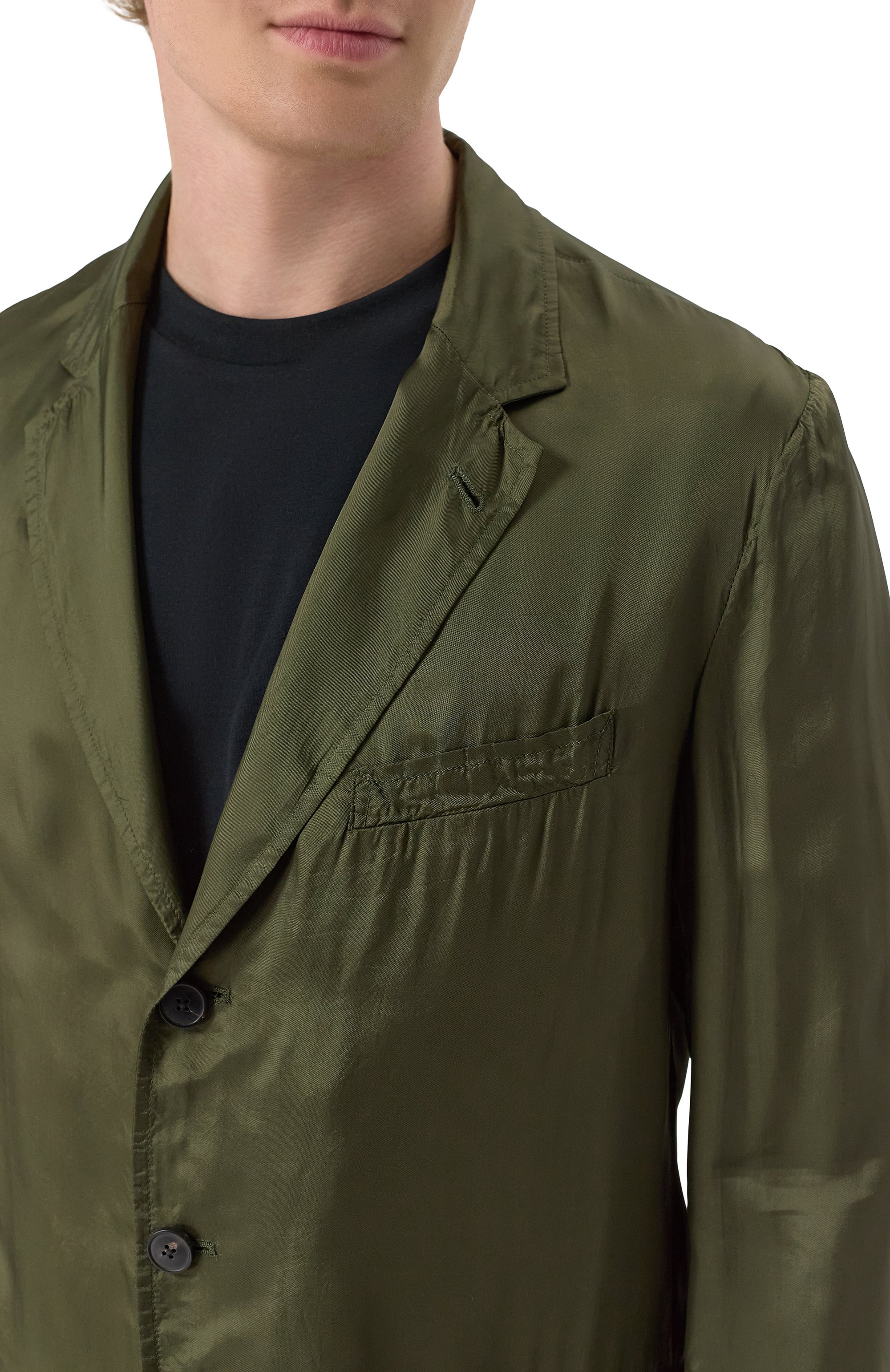 Пиджак из вискозы DRIES VAN NOTEN, арт. 251-020414-1427, фото 7