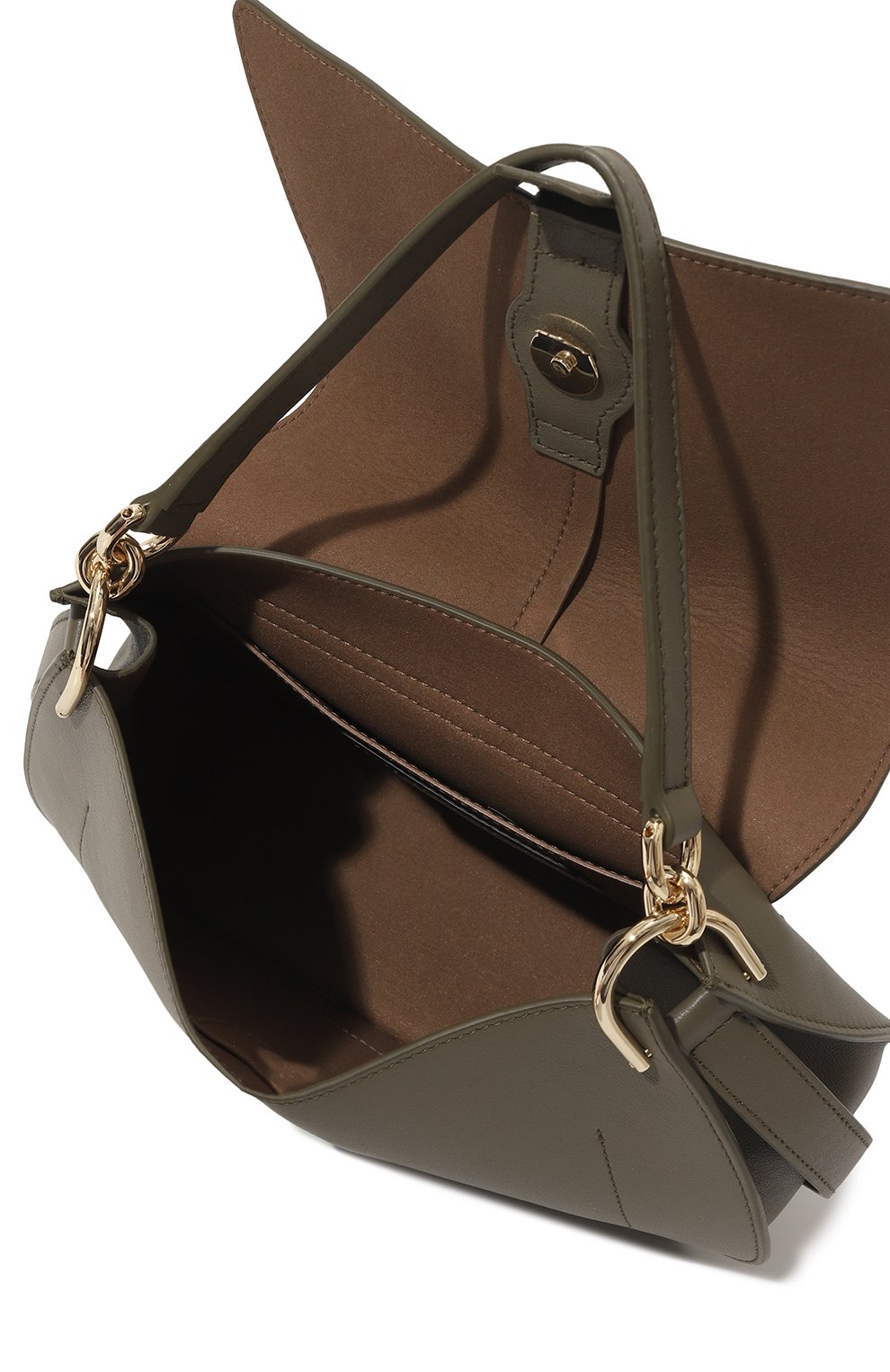 Сумка furla flow medium FURLA хаки цвета по цене 51000 руб., арт. WB00996/BX2045, фото 5 Сумка furla flow medium FURLA, арт. WB00996/BX2045, фото 5