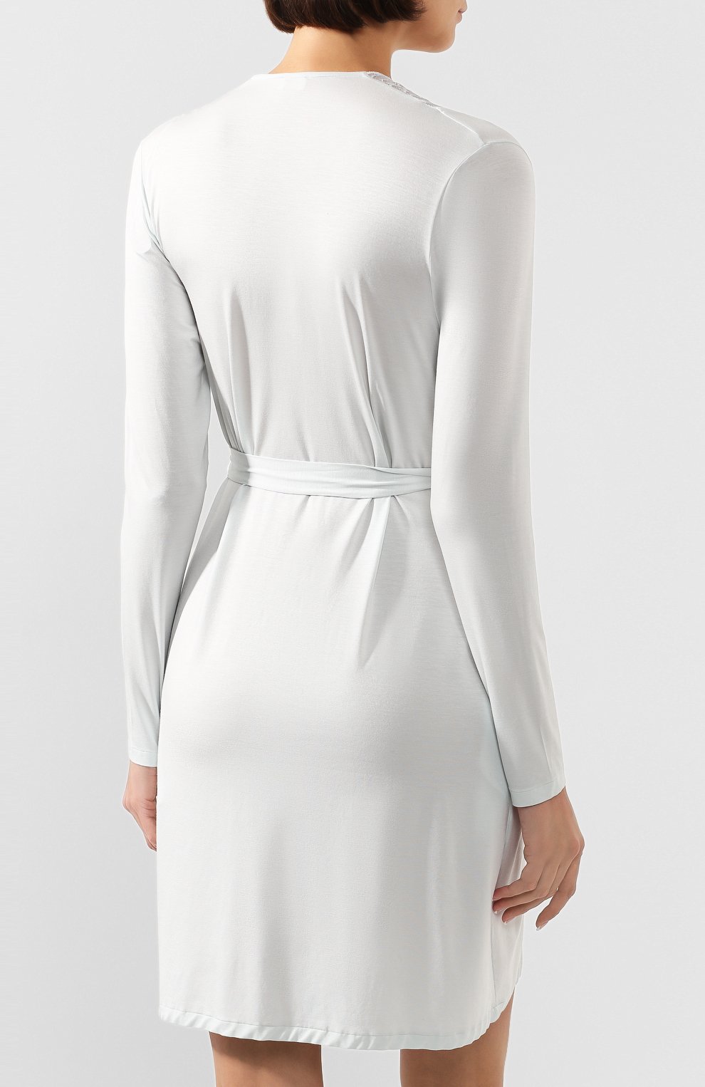 Халат ZIMMERLI голубого цвета по цене 28550 руб., арт. 762-4107, фото 4 Халат ZIMMERLI, арт. 762-4107, фото 4