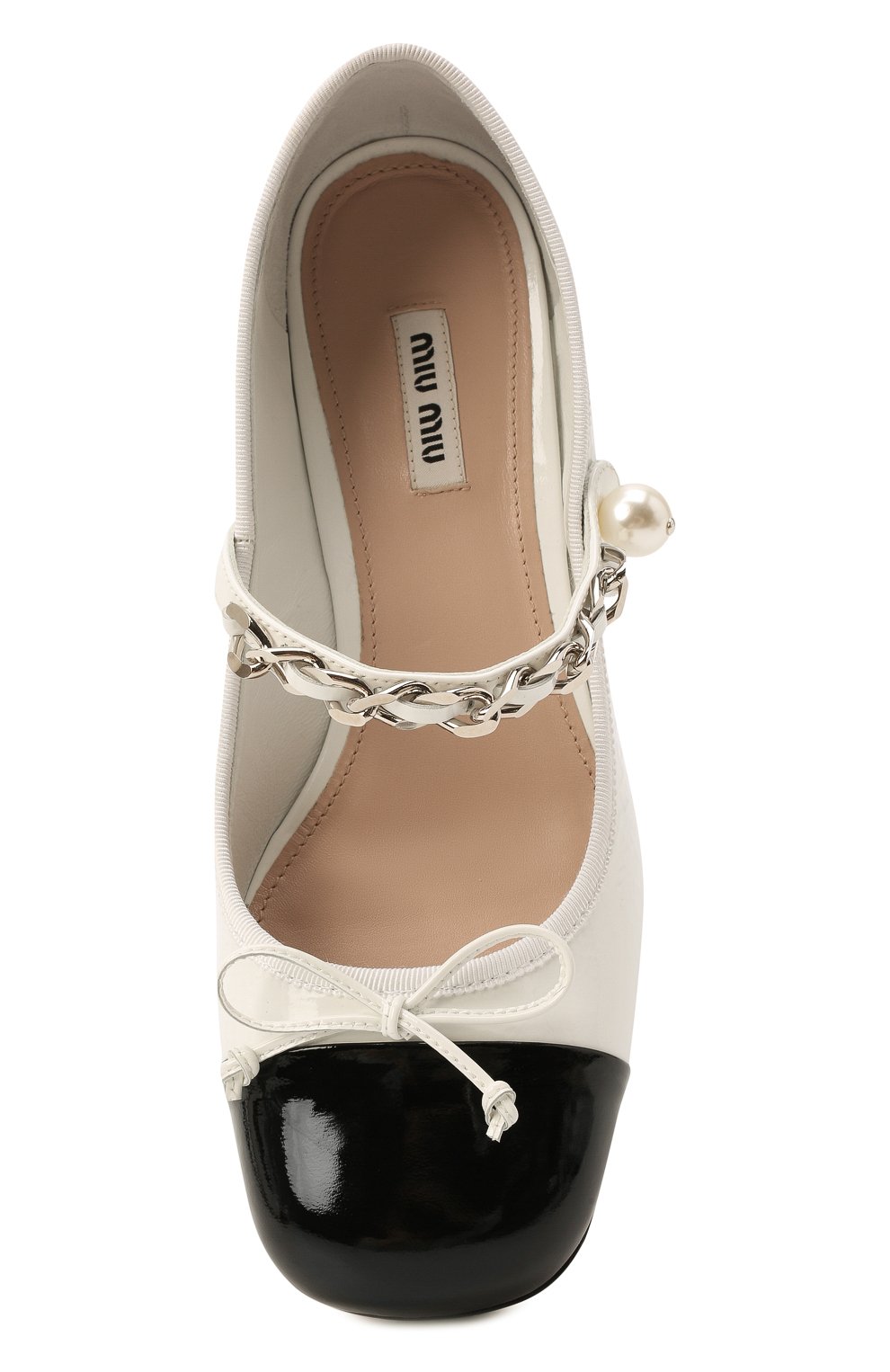 Кожаные туфли MIU MIU, арт. 5I485D-0PO-F0964-035, фото 6