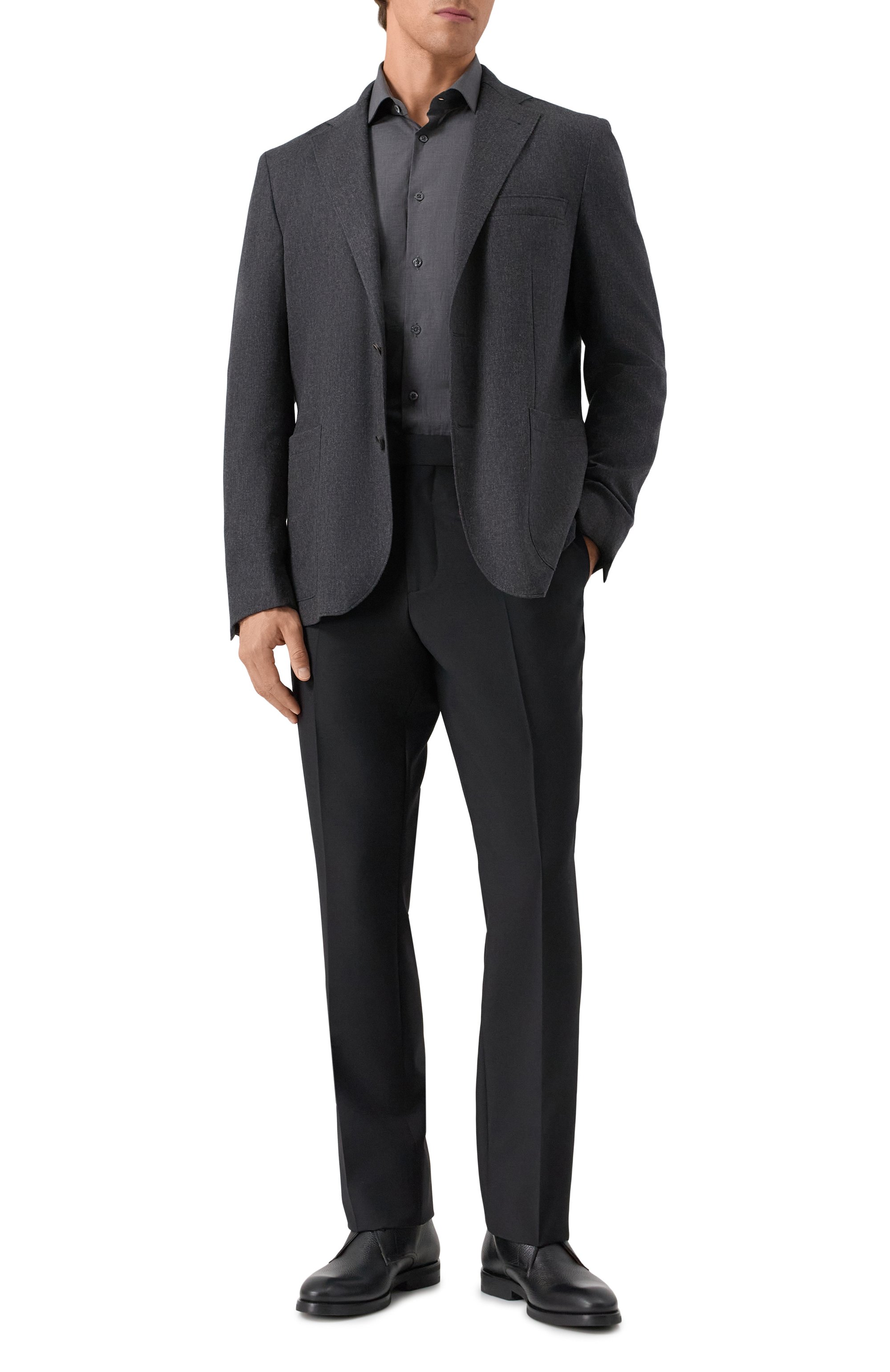 Хлопковая сорочка CORNELIANI, арт. 26P010-2611318, фото 2