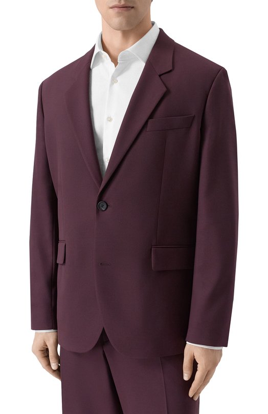 Однобортный костюм HUGO 50549657 Бордовый  50549657 Фото 2