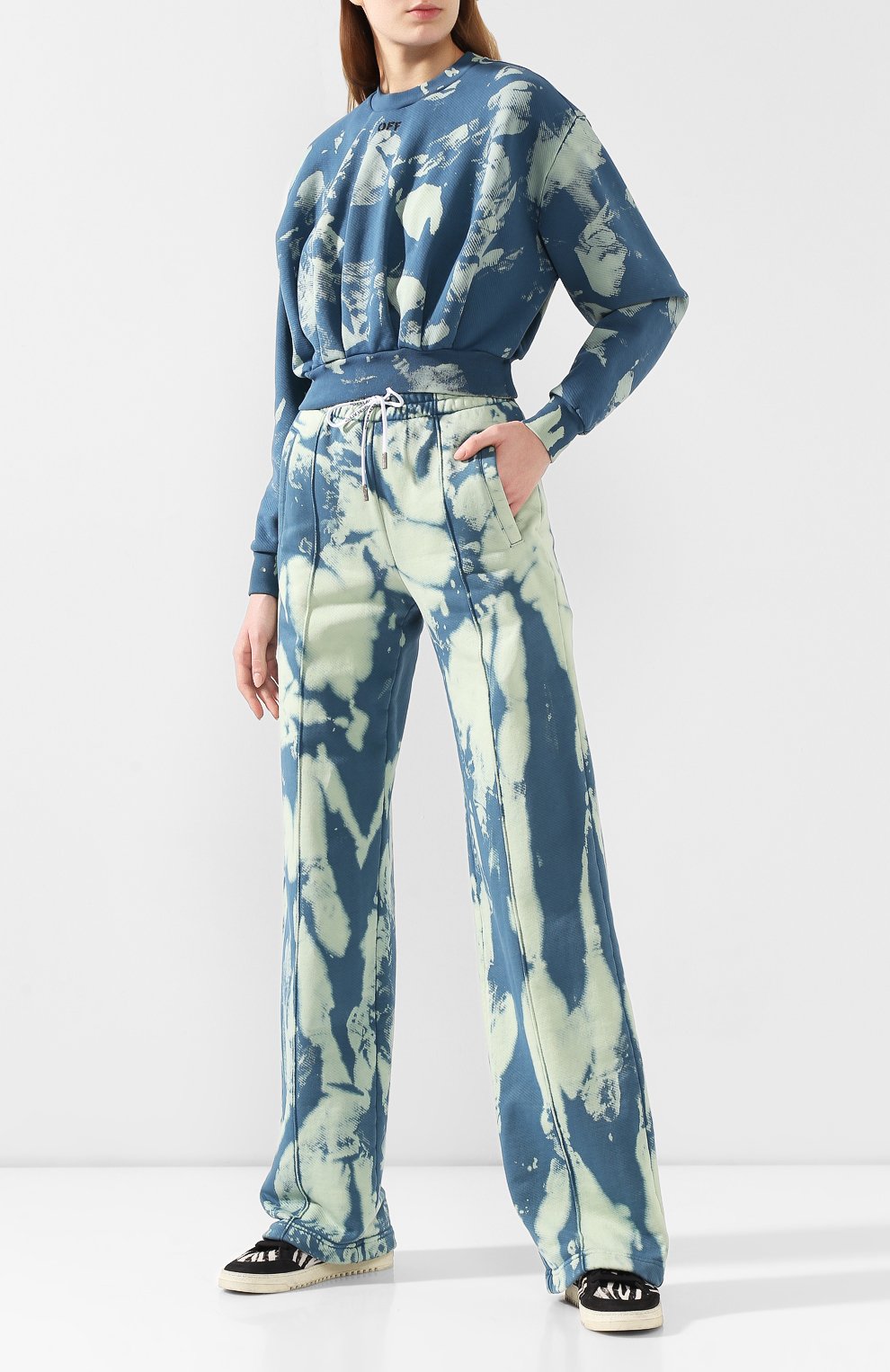 Хлопковый свитшот OFF-WHITE, арт. 0WBA053F19F30052B701, фото 2