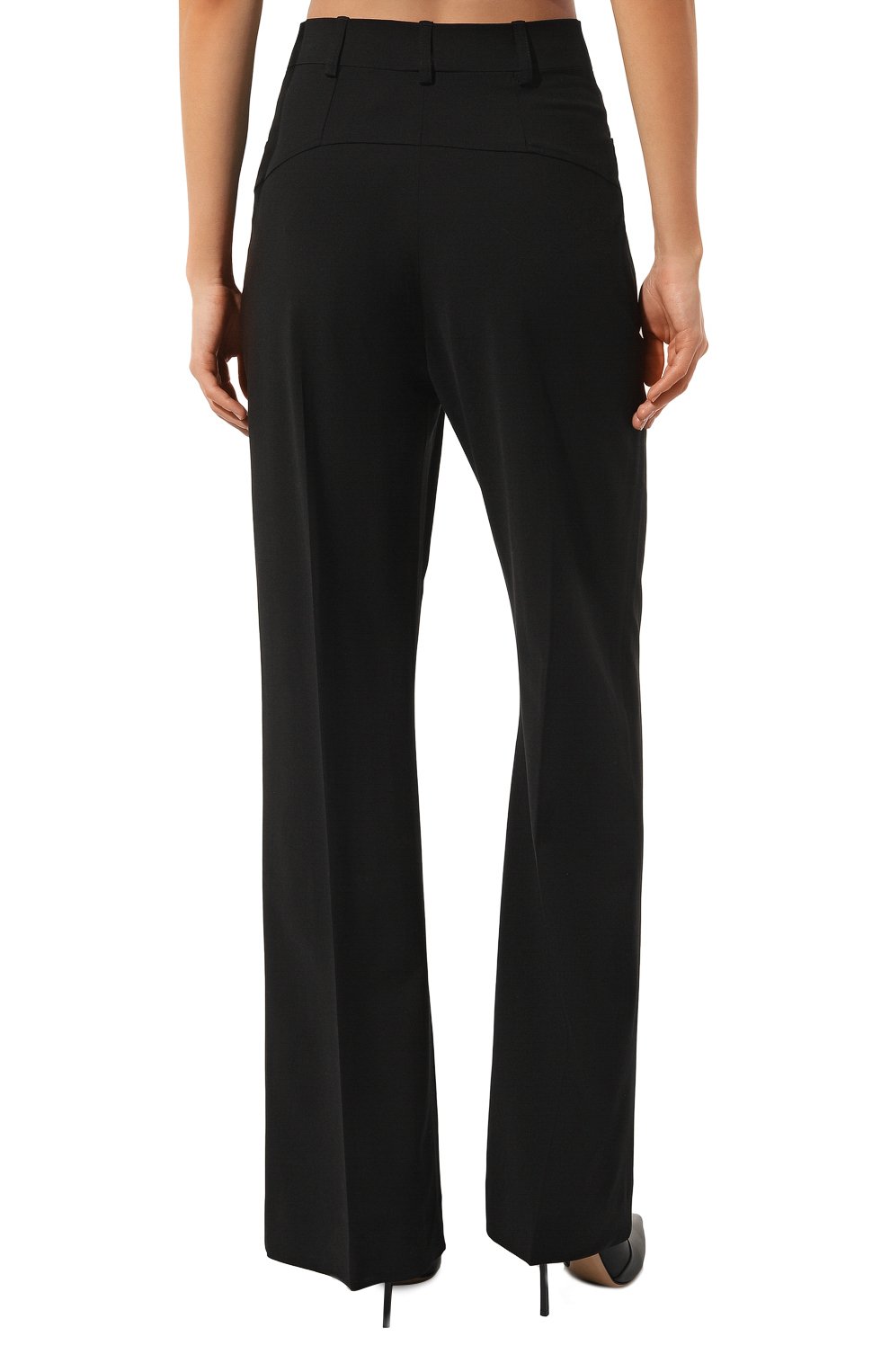 Льняные брюки JACQUEMUS, арт. 21E211PA003/1030BLACK, фо то 4