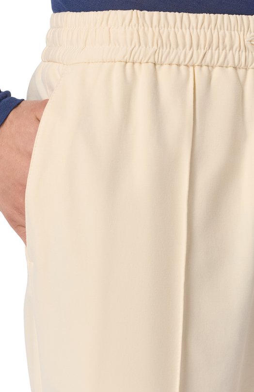 Хлопковые брюки Circolo 1901 CN5171 Кремовый  CN5171 Фото 5