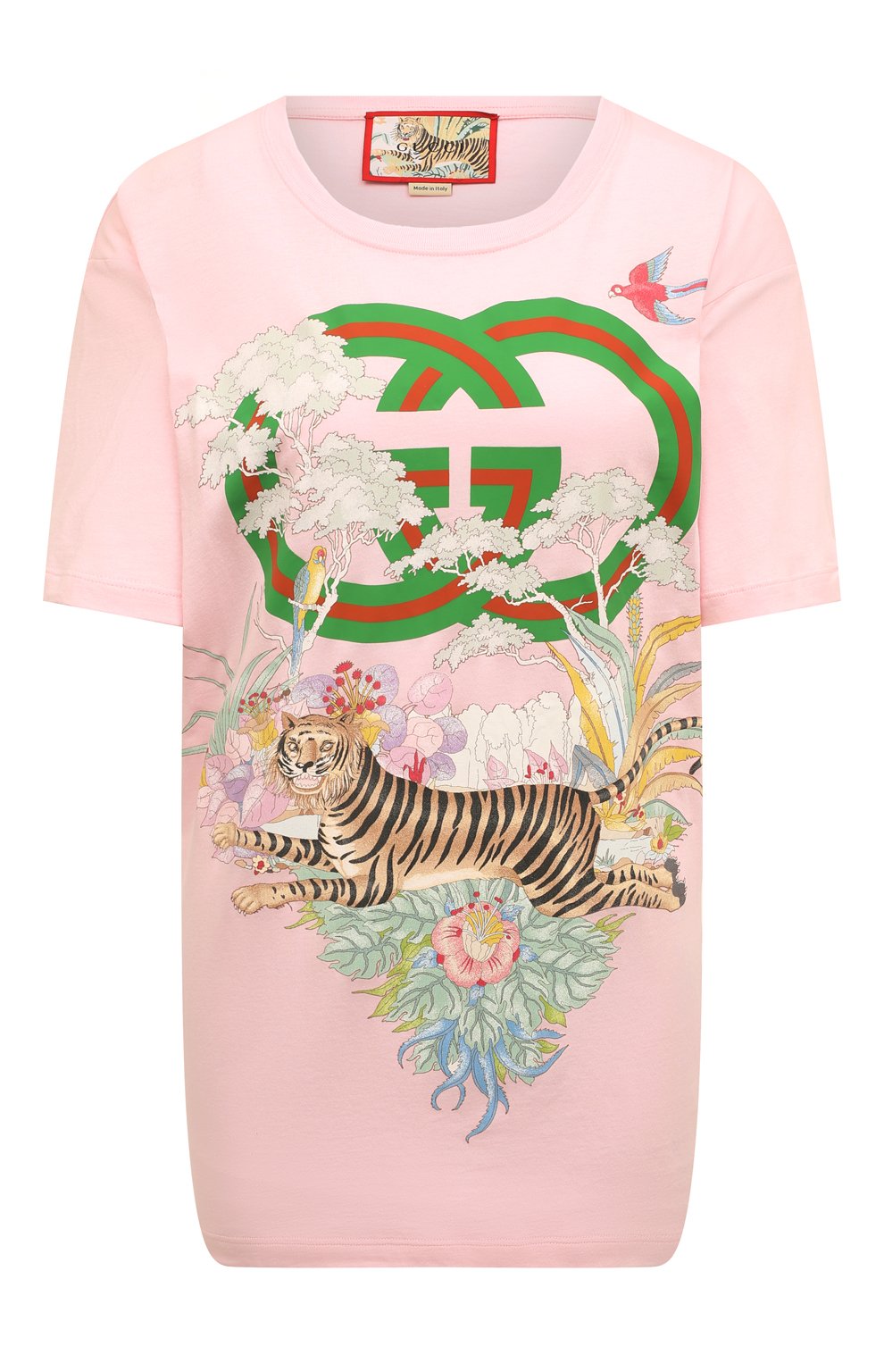 Хлопковая футболка GUCCI, арт. 615044/XJD4G, фото 1