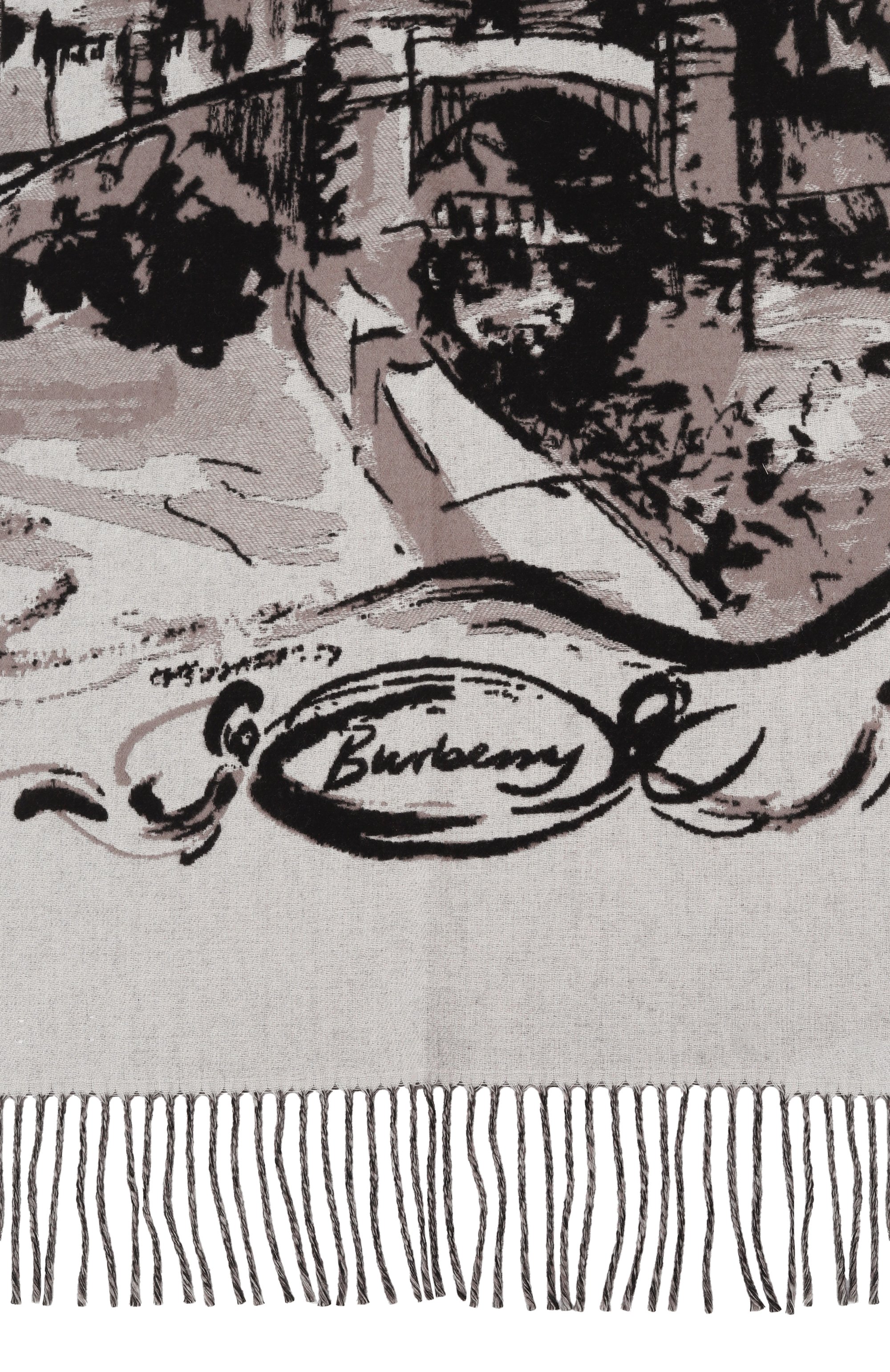 Кашемировый шарф BURBERRY, арт. 8110148, фото 5