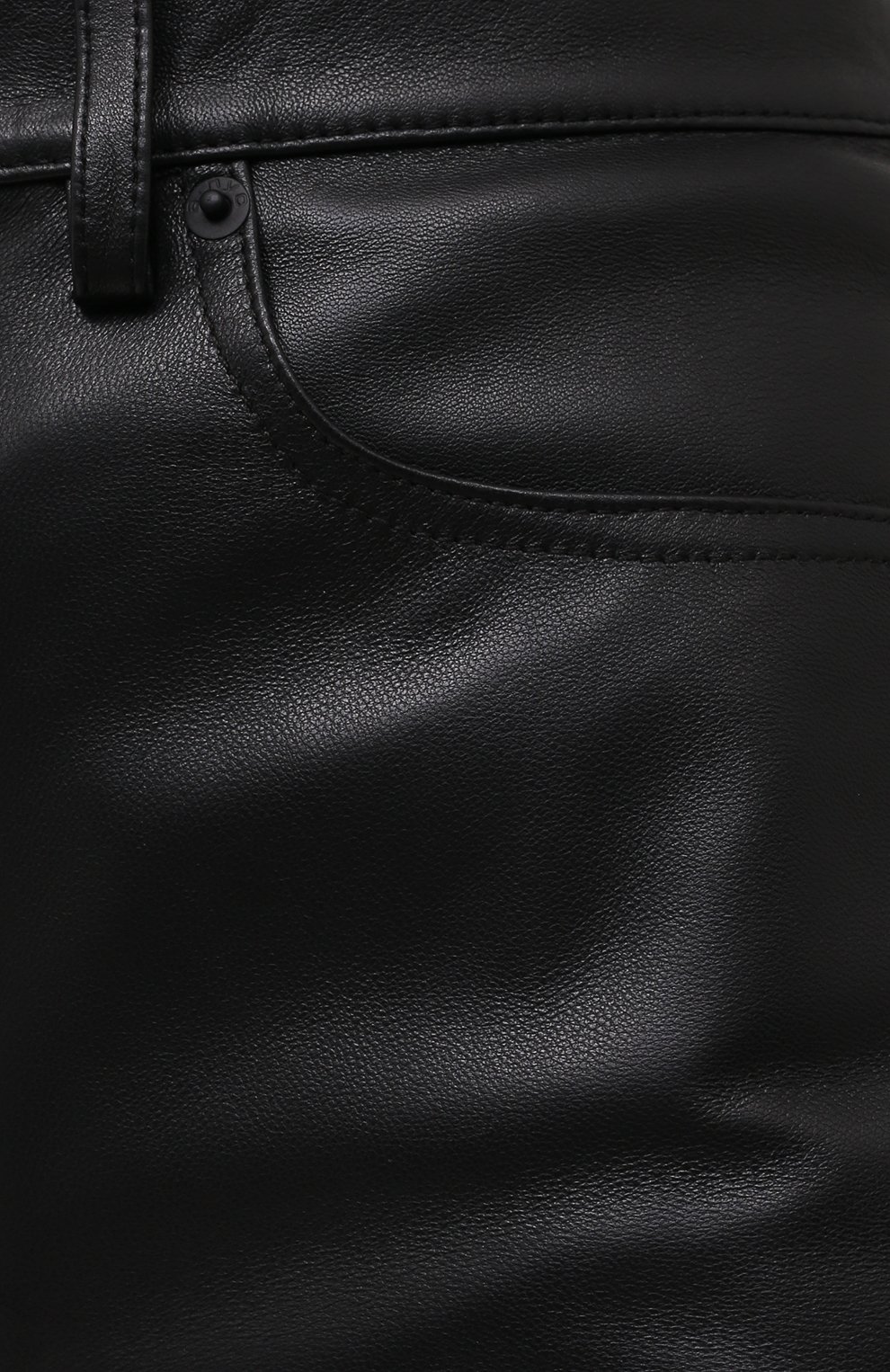 Кожаные брюки ALEXANDER WANG черного цвета по цене 155000 руб., арт. 1WC2214351, фото 5 Кожаные брюки ALEXANDER WANG, арт. 1WC2214351, фото 5