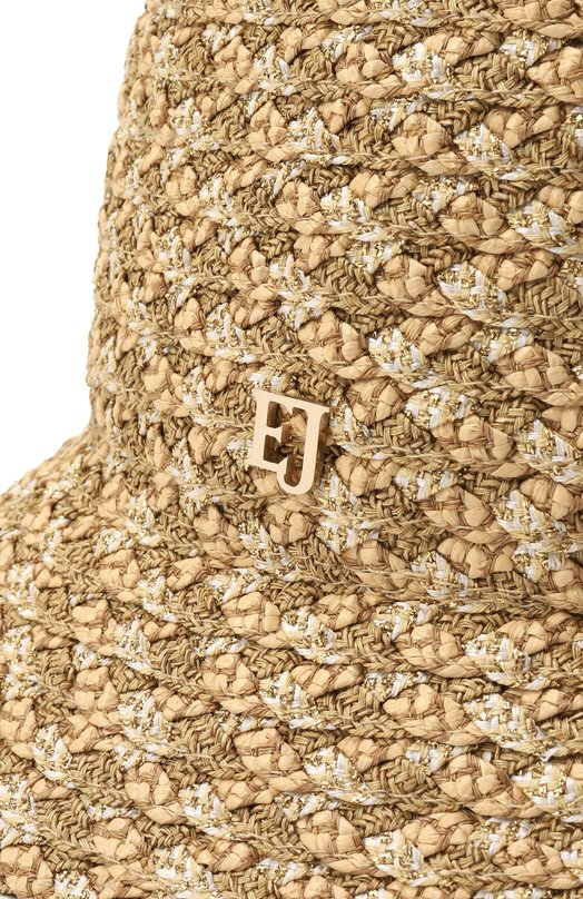 Шляпа Woven Pith Eric Javits 13122/PEANUT MIX Бежевый  13122/PEANUT MIX Фото 4