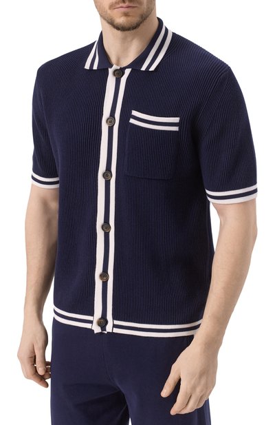 Хлопковая рубашка KITON, арт. UMM064403, фото 3