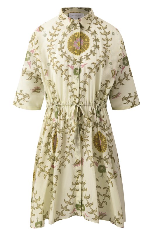 Хлопковое платье Giambattista Valli 25SSPVCA5227-65PRI Зелёный 25SSPVCA5227-65PRI