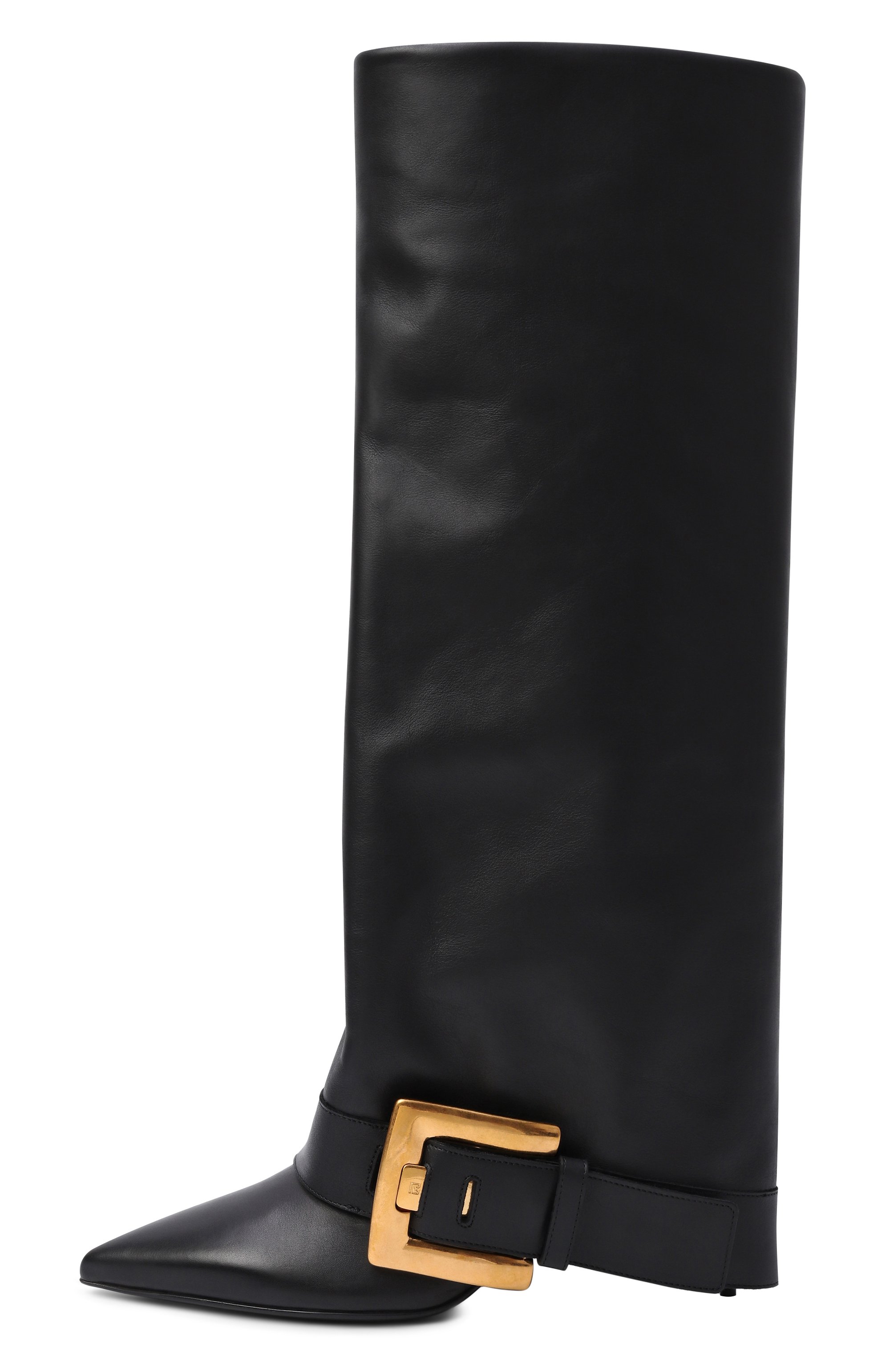 Кожаные сапоги anthem 75 BALMAIN, арт. FN1TA143/LVIT, фото 4