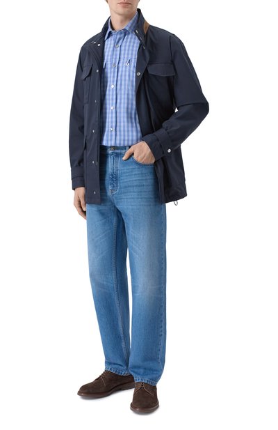 Рубашка из хлопка и лиоцелла STEFANO RICCI, арт. MC007067/BN2822, фото 2