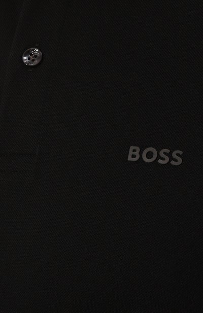 Хлопковое поло BOSS, арт. 50467113, фото 5