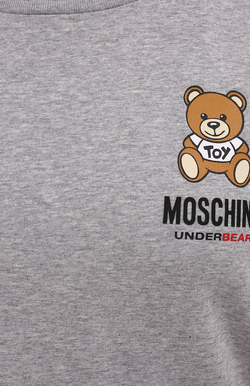 Хлопковая футболка MOSCHINO, арт. A1912/9003, фото 5
