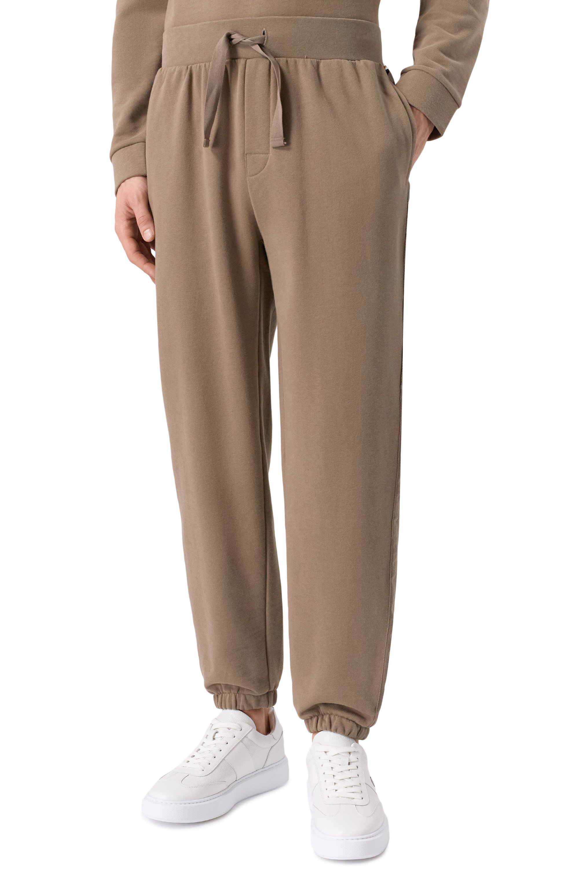 Хлопковые джоггеры BOSS, арт. 50555382, фото 3