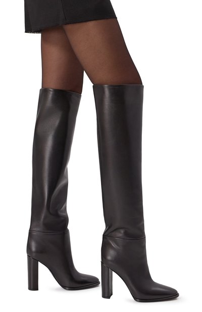 Кожаные ботфорты elsa 110 LE SILLA, арт. 7060C100RBPPGL0, фото 3