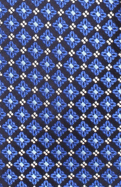 Шелковый галстук CANALI темно-синего цвета по цене 9575 руб., арт. 18/HJ02310, фото 3 Шелковый галстук CANALI, арт. 18/HJ02310, фото 3