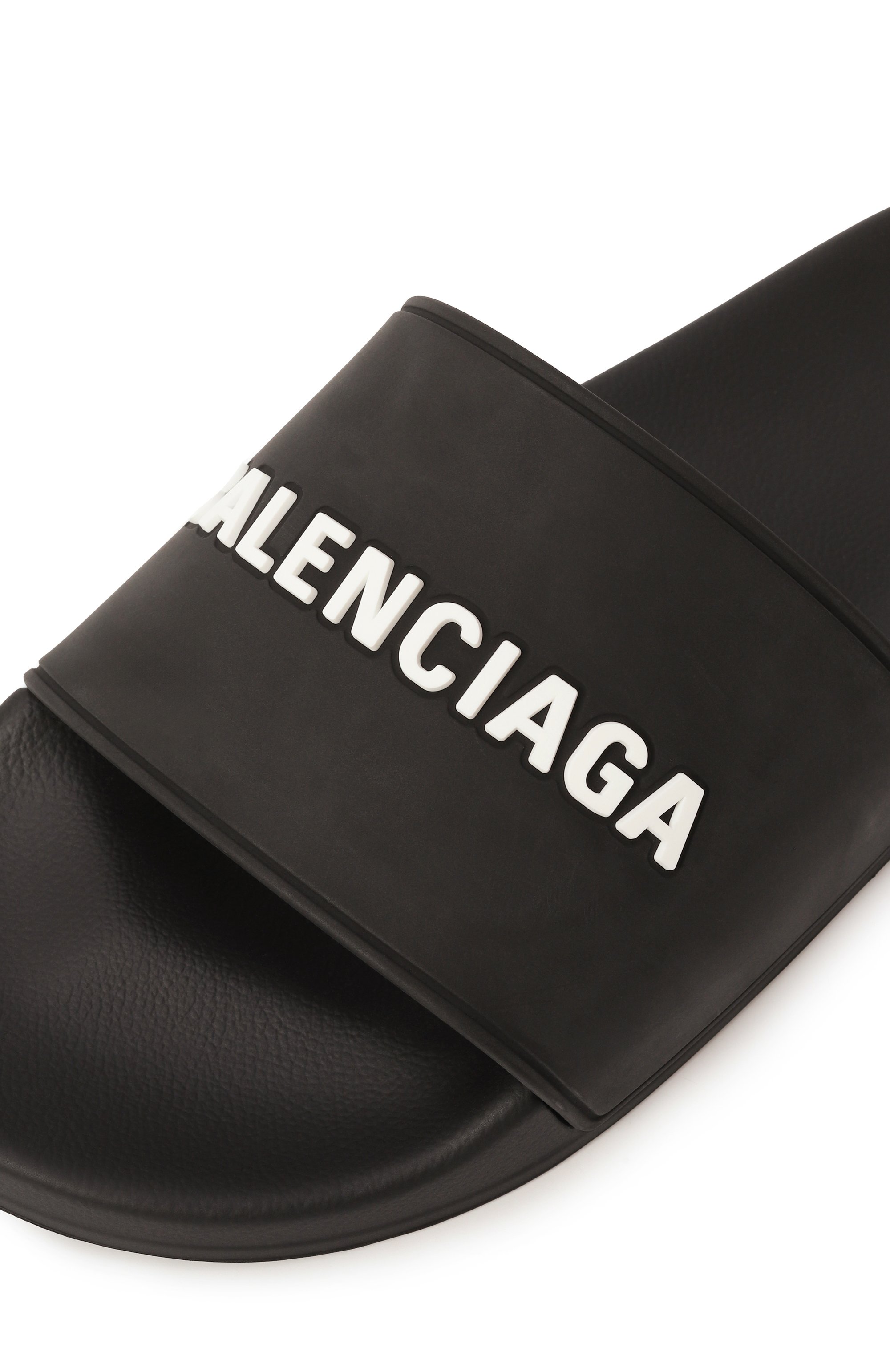 Шлепанцы pool BALENCIAGA, арт. 565826/W1S80/1006/1006, фото 7