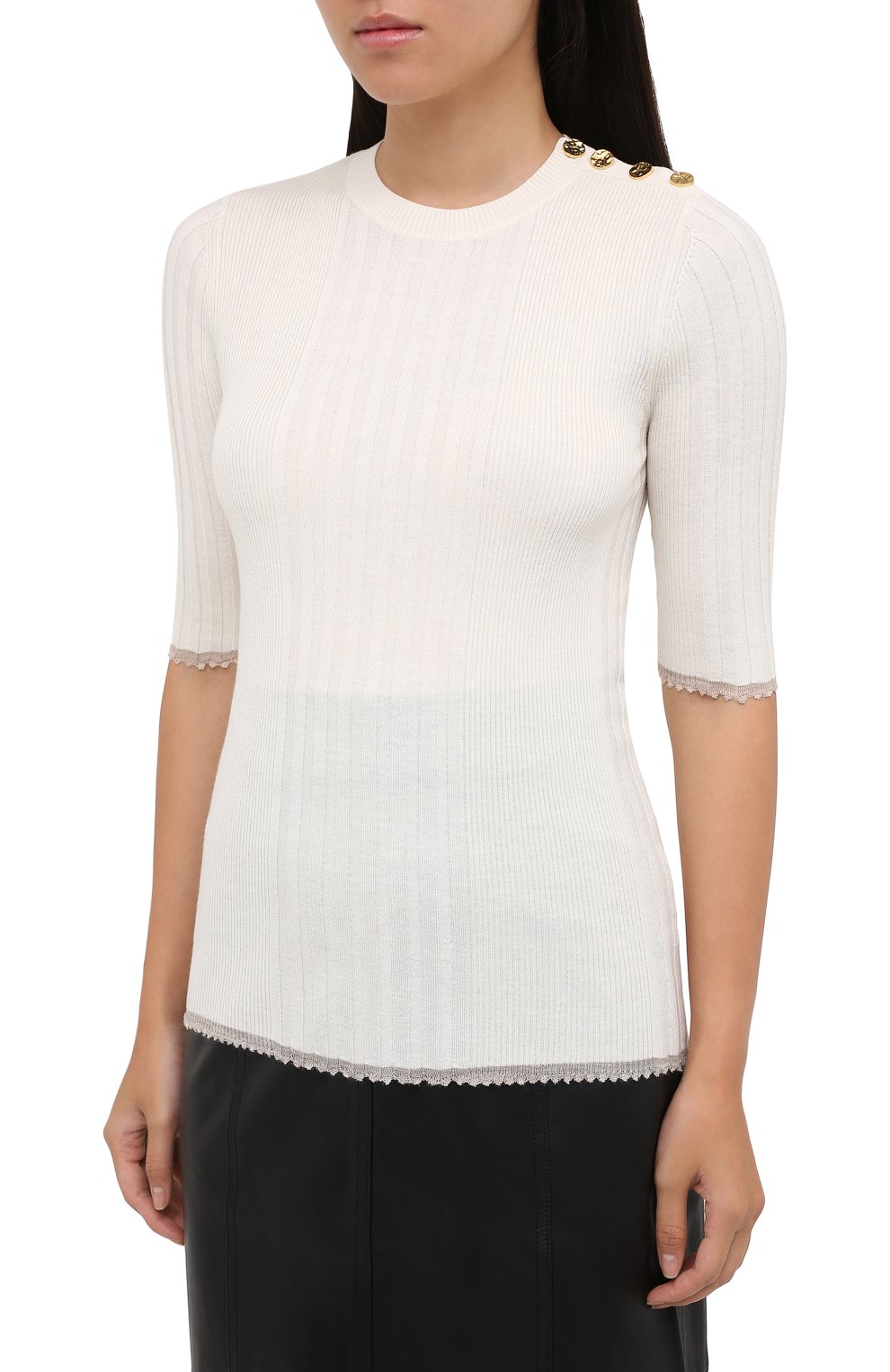 Пуловер из шелка и кашемира PROENZA SCHOULER, арт. R2037480-KS052, фото 3