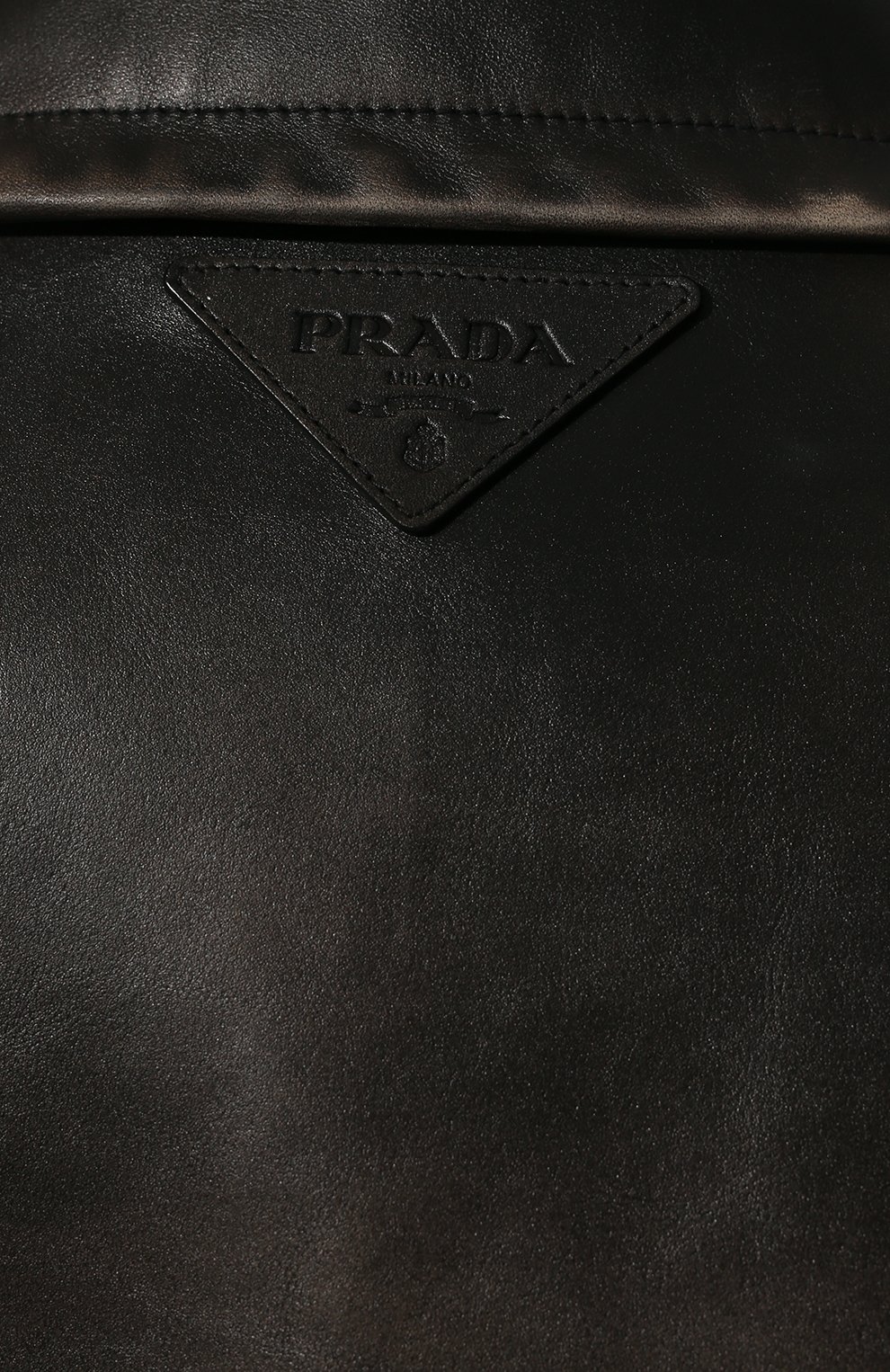 Кожаная куртка PRADA черного цвета по цене 850000 руб., арт. 56A026-10YT-F0002, фото 5 Кожаная куртка PRADA, арт. 56A026-10YT-F0002, фото 5