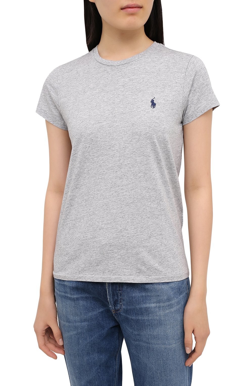 Хлопковая футболка POLO RALPH LAUREN, арт. 211734144, фото 3
