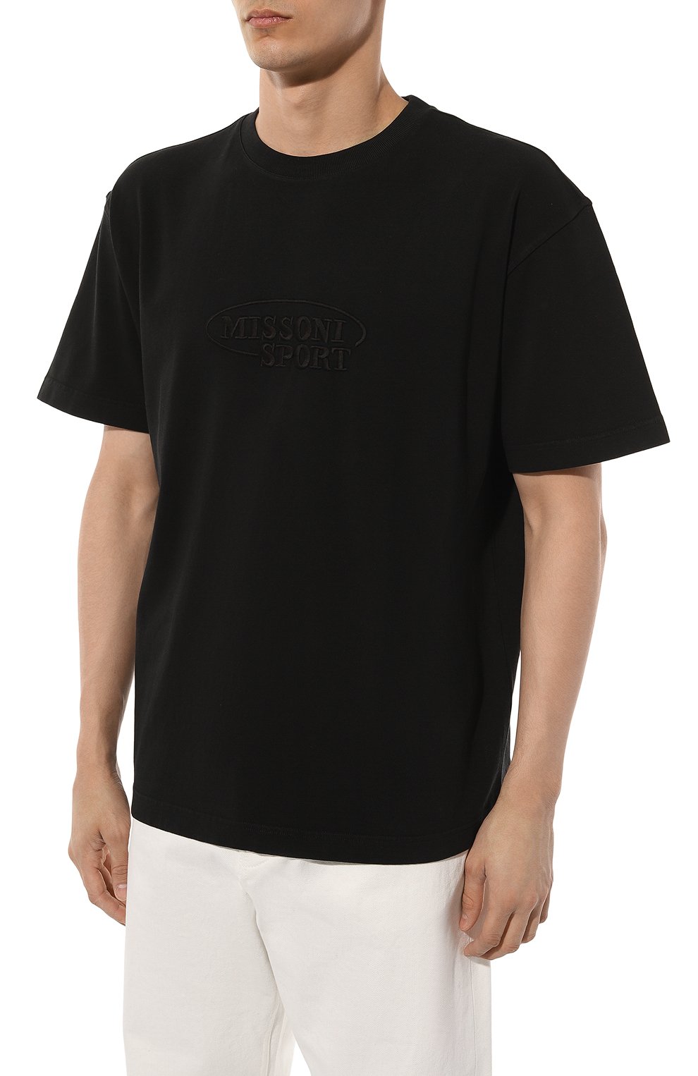 Хлопковая футболка MISSONI, арт. TS24SL05/BJ00GY, фото 3