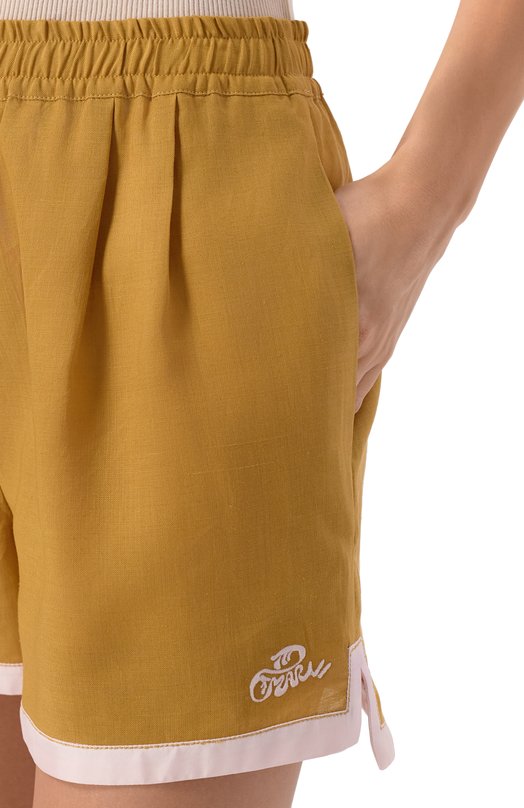 Шорты Marni PAMA0629QS/UTR027 Жёлтый  PAMA0629QS/UTR027 Фото 5